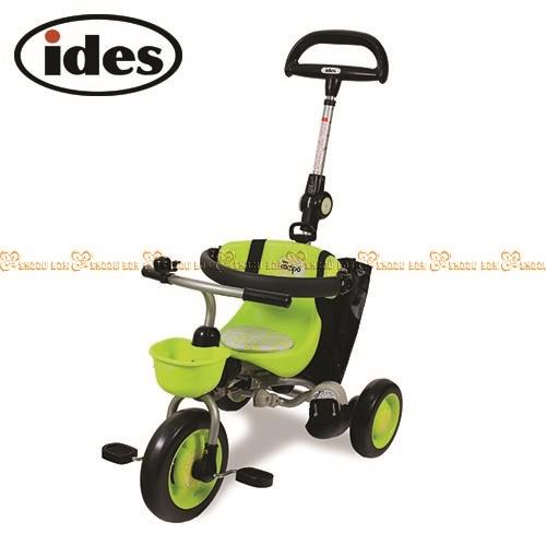 IDES 3代折疊背包三輪車-綠