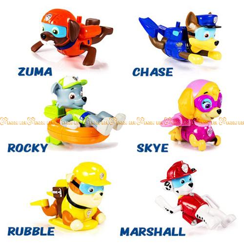 汪汪隊-狗狗水中遊戲組(混裝)