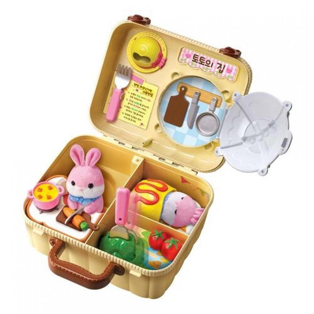 MIMI寵物野餐包-粉紅小兔的家
