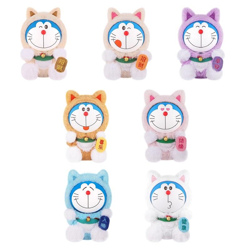 哆啦A夢-搪小偶S-vol.1許願招財貓毛絨盲盒